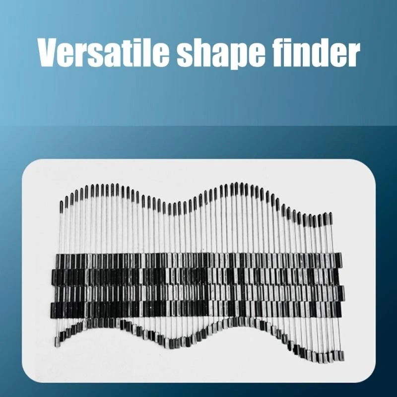203F Adjustable Contouring Gauges MultiSurface Pipe Profilers Pipe Profilings Tool With Precise Angles Measurement 280mm/500mm