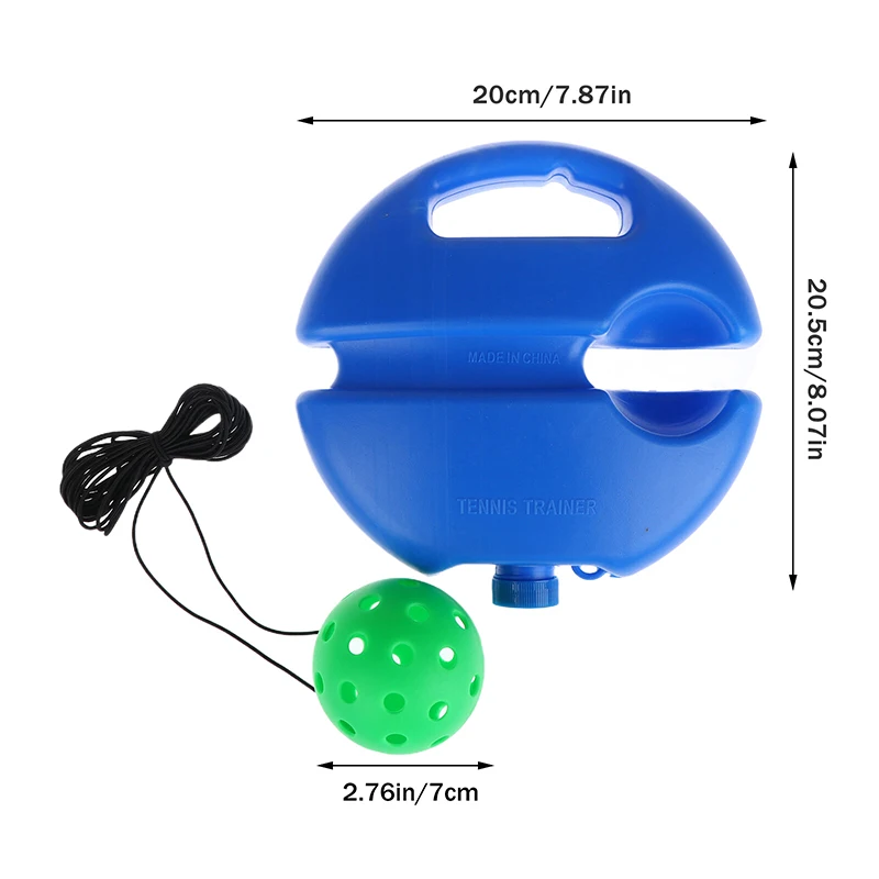 40-hole Pickleball Trainer With String For Single Player Pickleball Training Aid Adult Exercise Self-study Rebound Pickleball