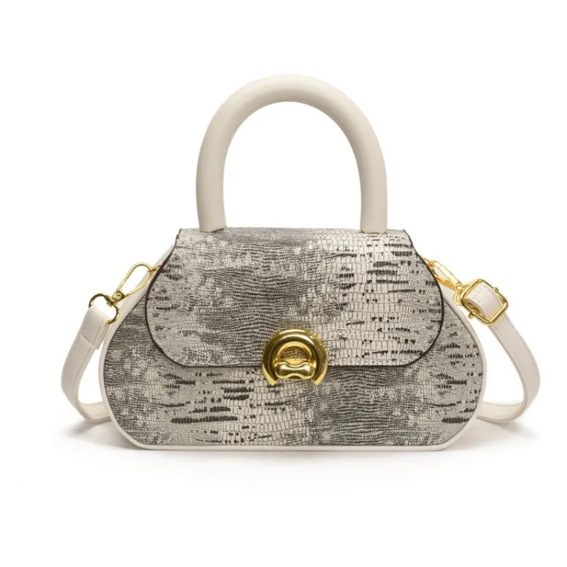 

Luxury Women's Tote Bag Made Of Lavender-Patterned Leather Boasting Paris Spacious Soft Daily Modern Look​