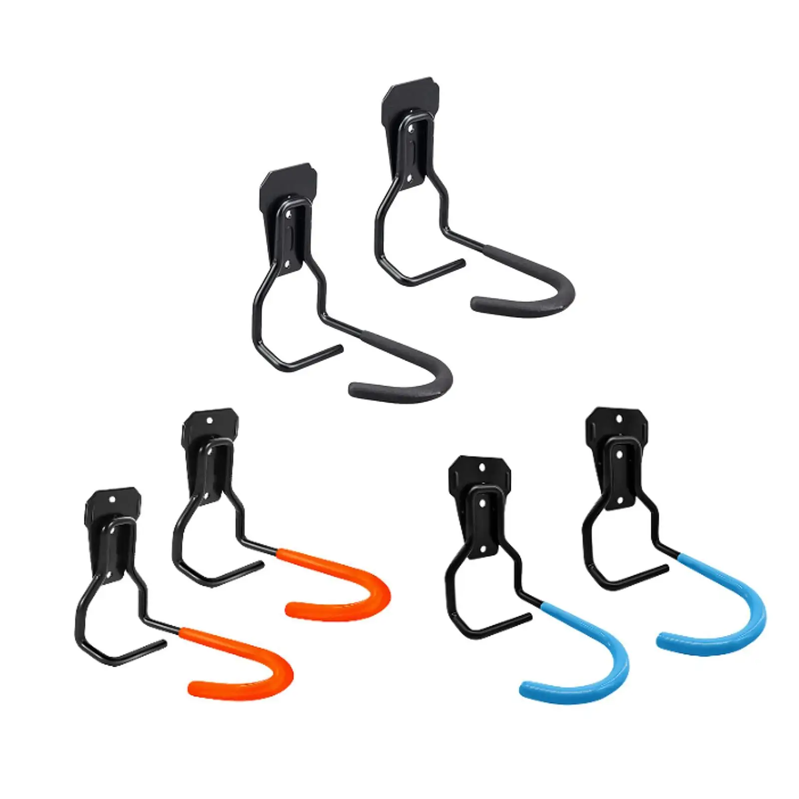Wall Mounted Bicycle Hooks Strong Iron Rack Stand Indoor Ceiling Hanger Storage for Bike Road MTB Accessories