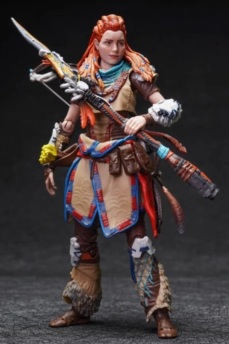 6 Inches Spin Master Ps5 Horizon Zero Dawn Aloy Luxury Edition Action Figure Movable Joint Doll Model Garage Kit Toys Gift