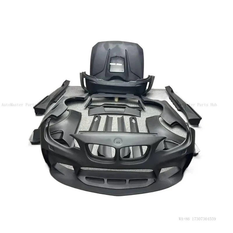 

Горячая распродажа: Широкий обвес в стиле Darwin и прозрачный капот для BMW 2 серии M2