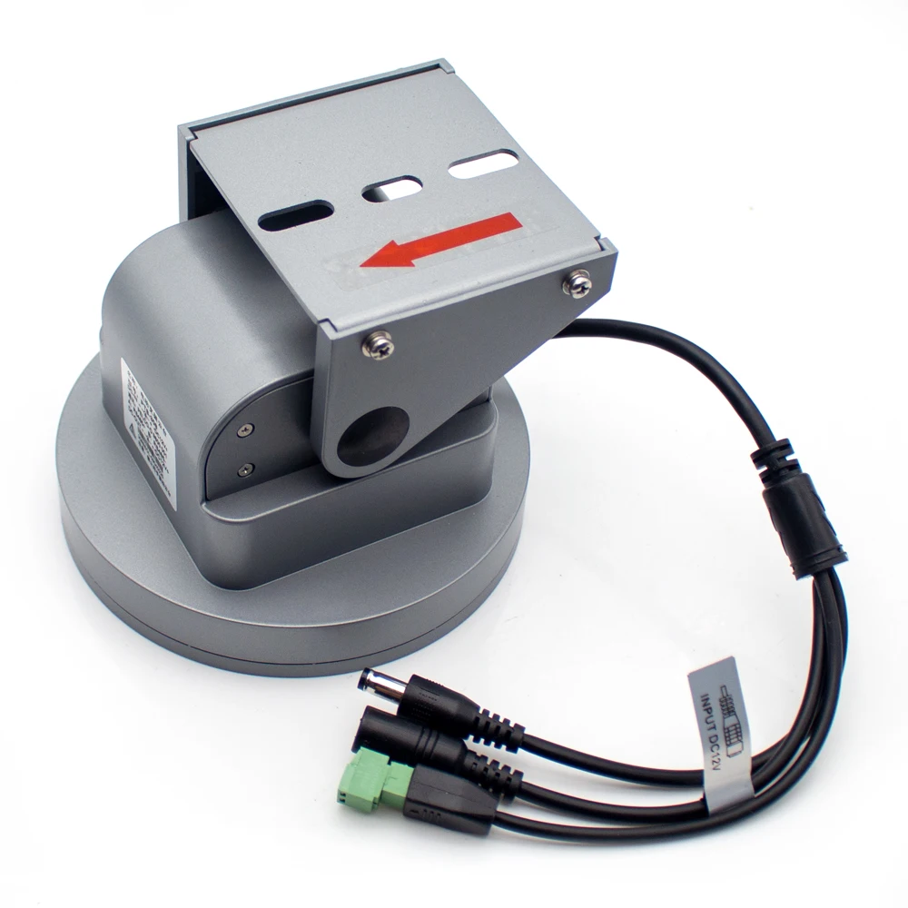 RS485 Electric Pan-Tilt Bracket for Surveillance Camera, 9600 Baud Rate, Small Rotation Bracket