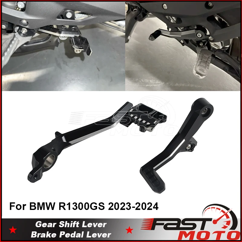 

Мотоциклетный алюминиевый рычаг педали тормоза, рычаг переключения передач для BMW R1300GS 23-24 R1300 GS R 1300GS R 1300 GS, рычаги переключения передач