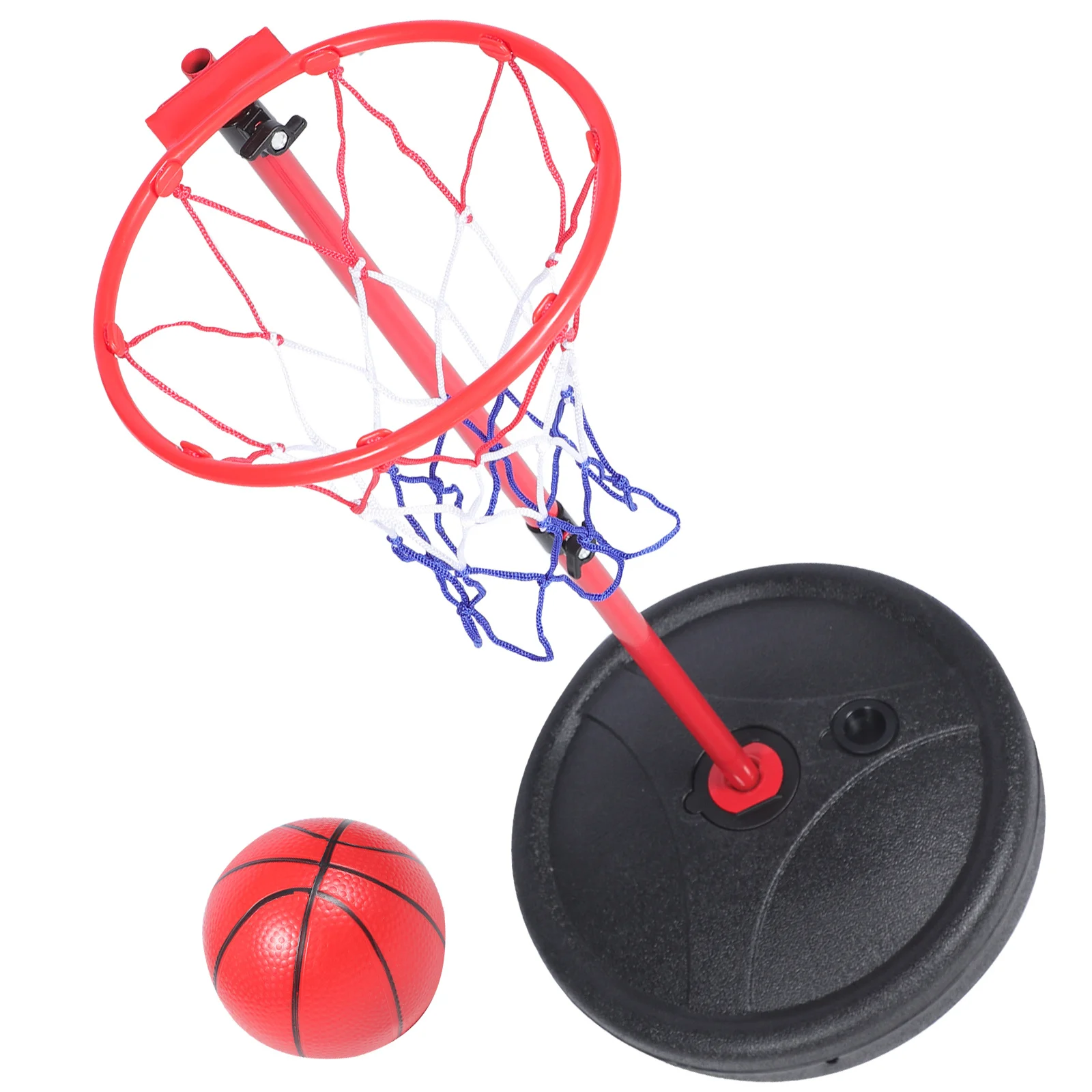 1 Set Schwimmender Basketballkorb für Spiele am Pool, abnehmbarer aufblasbarer Pool-Basketballrahmen, Ball, Schwimmbad, Party im Freien
