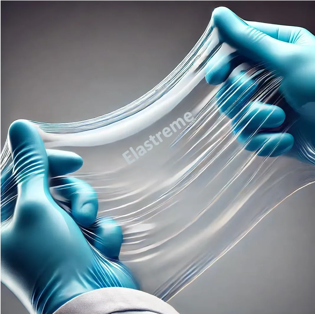 Elasink-B2450 Stretchable Electronic/Electronic Skin Specific High Elastic Basement Membrane with Back Film