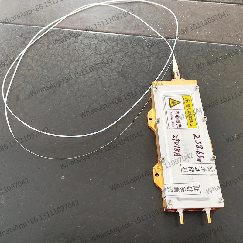 Image of 260W Lasermodul Hochleistungs-Lasermodul mit Infrarot-Pumpquelle und Glasfaser-Demontage