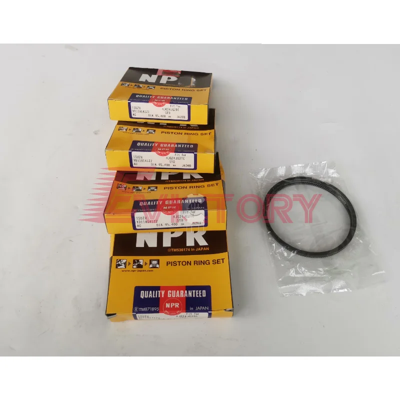 EV for ISUZU DA640 overhaul gasket cylinder + engine bearing + piston ring set