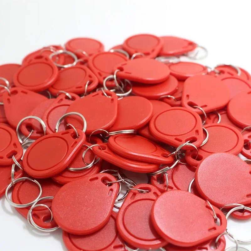 5pcs Tag 125KHz  Proximity RFID Card Keyfobs Key Fob Access Control Smart Card 11 Colors Keyfob Protection