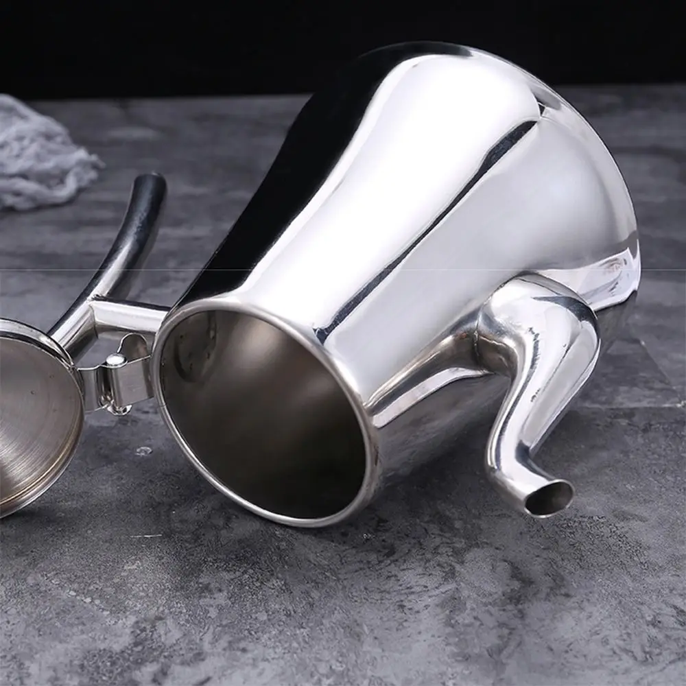 

Съемный чайник с фильтром, утолщенный золотой/серебряный чайник из нержавеющей стали с крышкой, противоожоговой кофейный чайник для использования в отеле