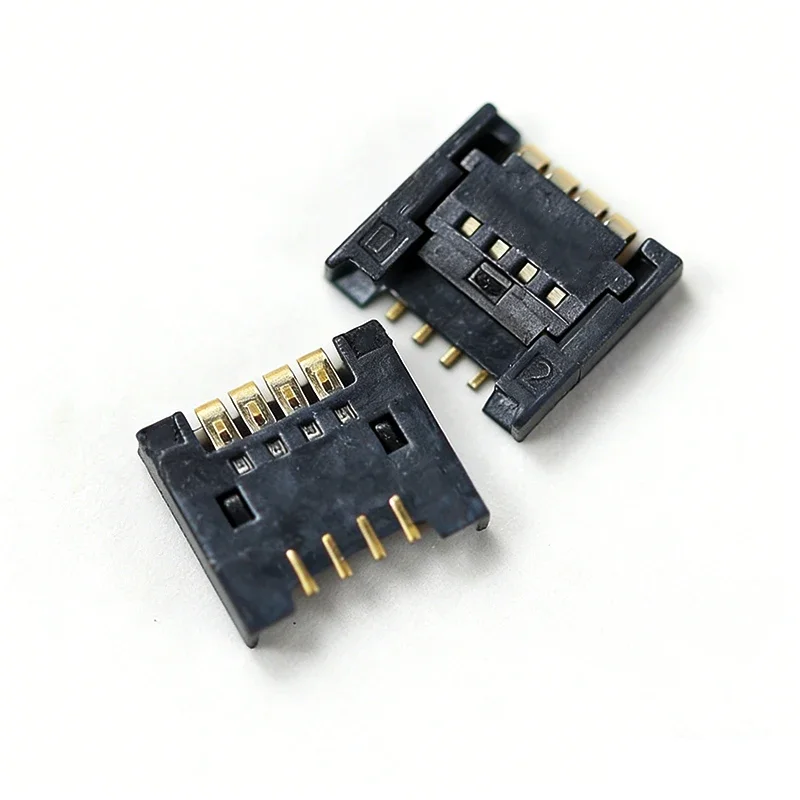 1/5/10PCS FA1004SA1-R8000 FFC FPC Connector 4POS 0.50MM Pitch R/A Right Angle SMD Flat Flexible Cable Connector
