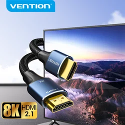 Interventie 8K Hdmi 2.1 Kabel 4K 120Hz 48 gb/s na Hub Usb C PS5 Tv, pudełko Dolby atmos HDR10 + rozdzielacz Hdmi Swictch