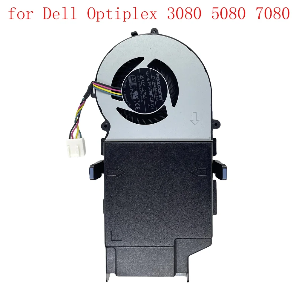 Replacement CPU Cooling Fan for Dell Optiplex 3080 5080 7080 MFF T3240 0W77JN 0C5T4N 08V5K1 BUC1612VD-00 DC12V 1.10A 4PIN 4LINE