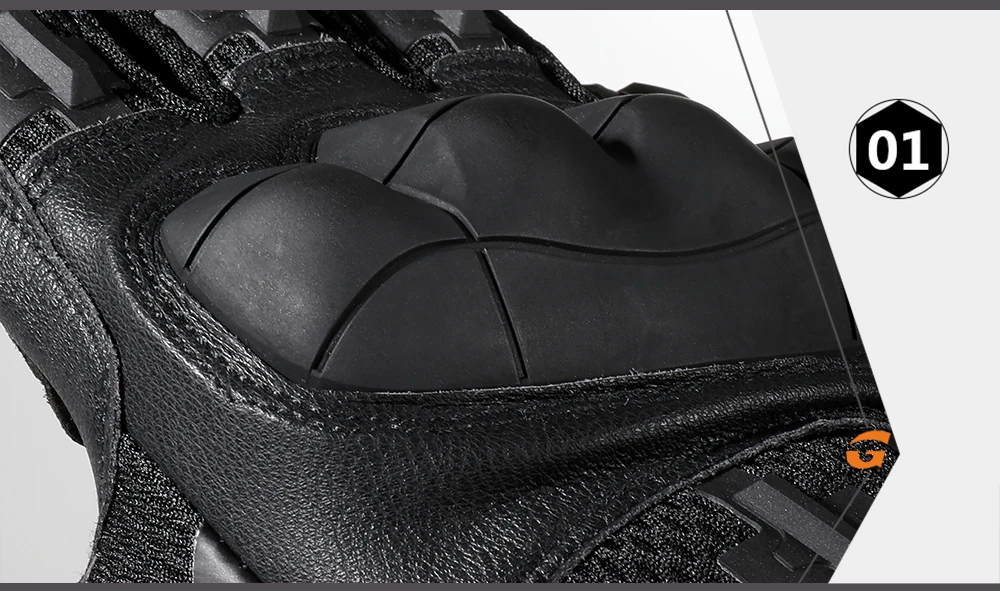 Taktische Outdoor-Handschuhe mit Touchscreen, Hartschale, rutschfeste Schutzausrüstung für Sport, Wandern, Klettern, Jagd, Radfahren, Motorrad – Detail 13
