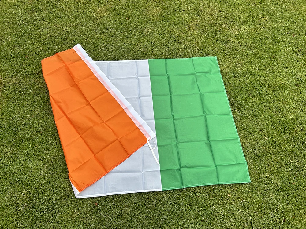 Ivory Coast Flag 90X150cm 3x5fts Polyester Côte D'Ivoire Flag Hanging Banner for Home Decoration