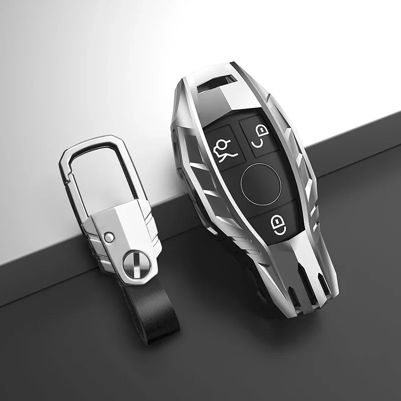 

Car Key Case Cover 2/3Button Shell Fob For Mercedes Benz W204 W463 W176 W251 W205 A200 A260 A C R G Class GLA CLA GLK GLC CLS