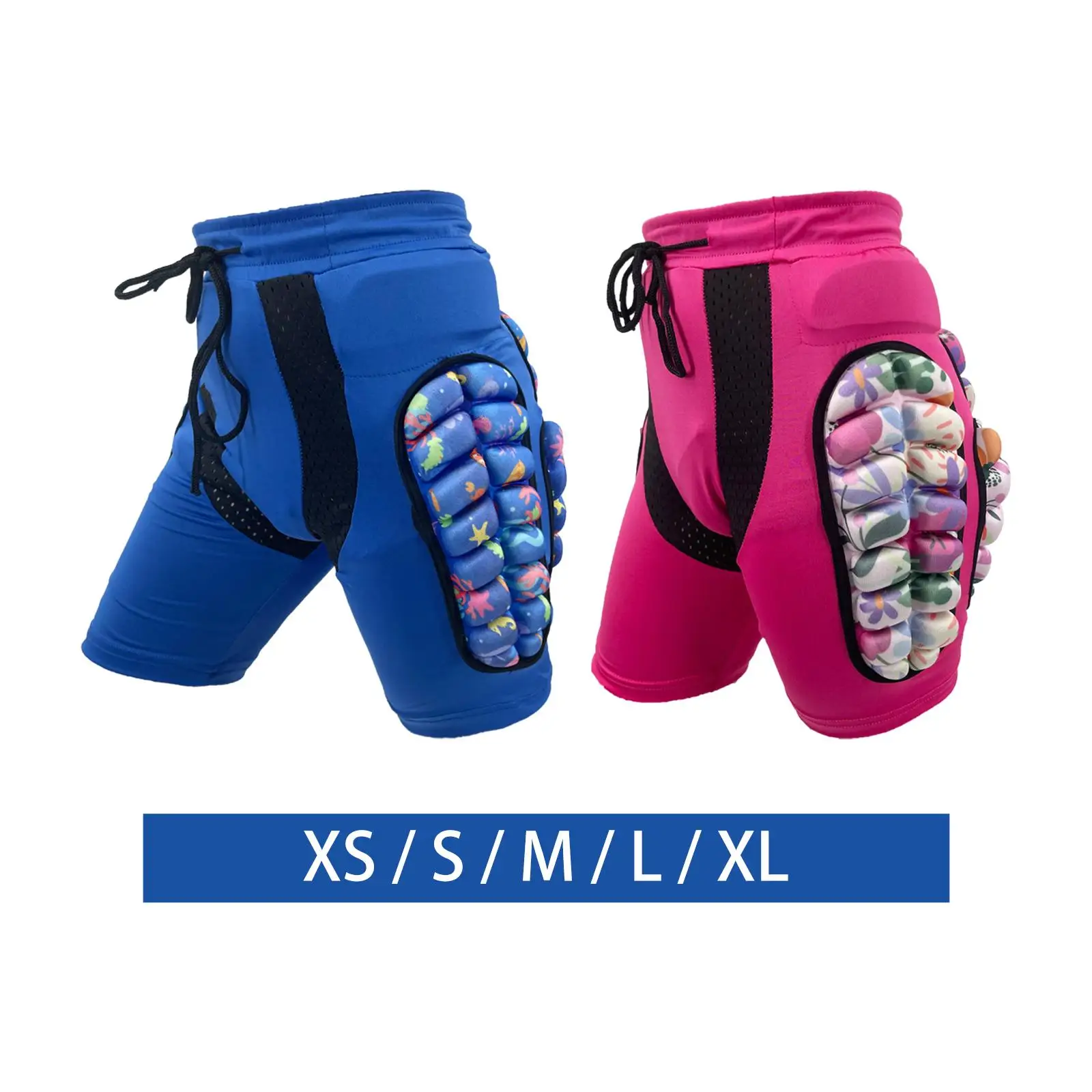 Kids Padded Shorts Thickened Children Hip Protector Hip Protection Pads for Skateboarding Skiing Riding Outdoor Sports Snowboard