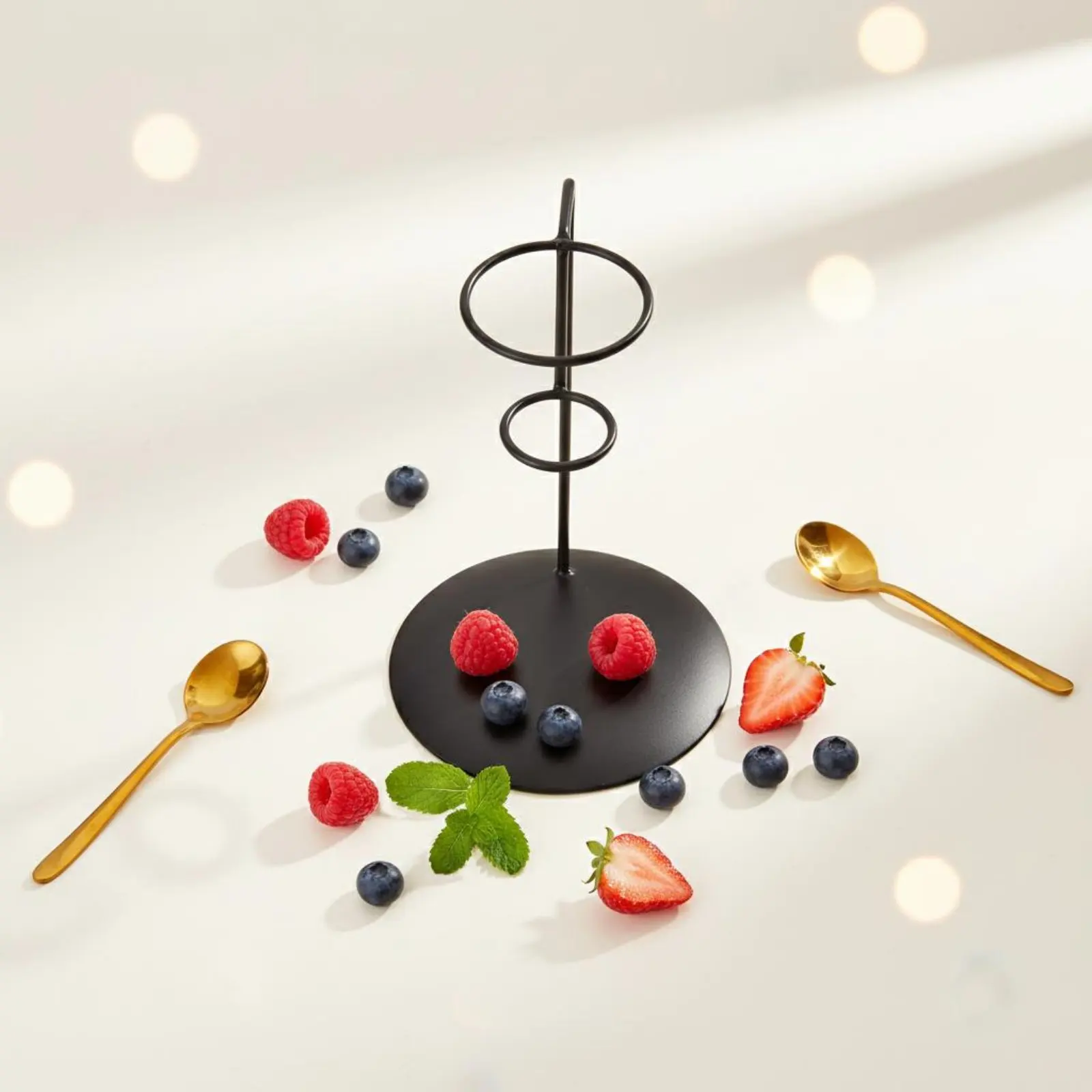 

Ice Cream Cone Holder Minimalist Iron Sweet Cone Holder Serving Ware Prevents Spills Sturdy Construction for Caterers
