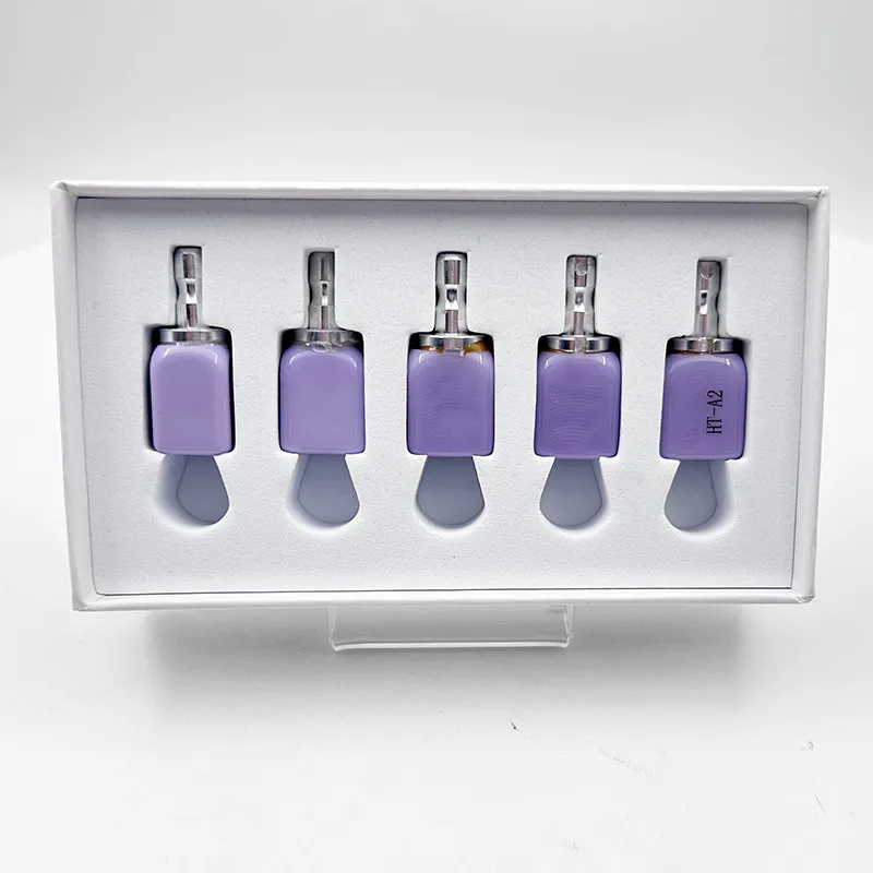 5pc c14ht lt cerec Glas blöcke Sirona Cad Cam Lithium di silikat hoch durchscheinende Glaskeramik blöcke