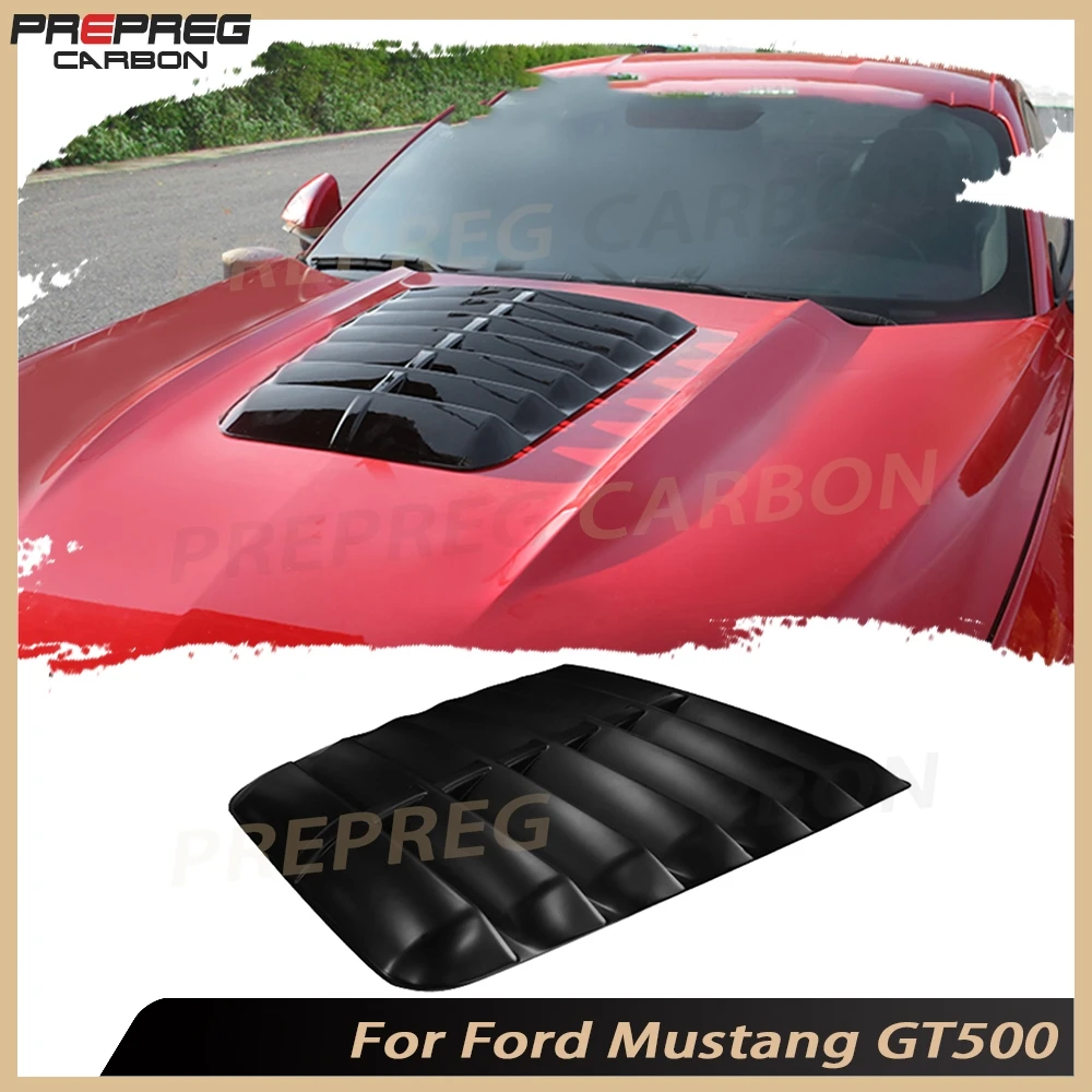 

Декоративная накладка на капот (жалюзи) из полипропилена для Ford Mustang GT500 2015-2020: Аксессуары и детали для стайлинга кузова автомобиля