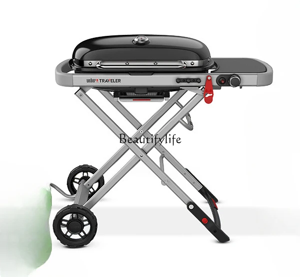 

Outdoor Gas Barbecue Stove Home Courtyard Villa Portable Barbecue Grill