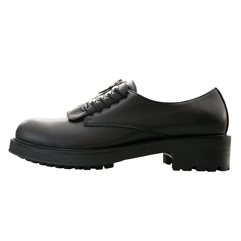 

Новые британские туфли с круглым носком в стиле ретро, мужские повседневные мужские лоферы из натуральной кожи на толстой подошве на молнии, увеличивающие рост