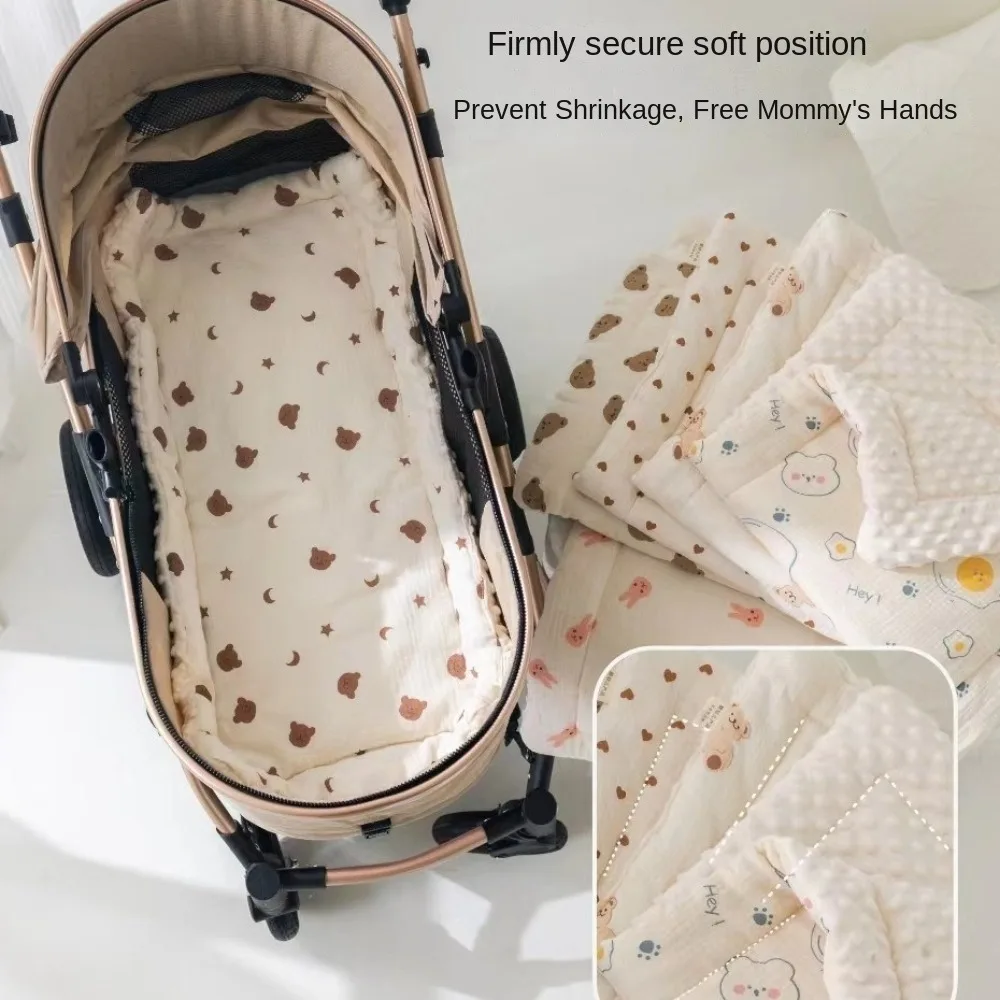 

New 40*80CM Stroller Seat Cushion Cotton Small Mattress Seat Mat Stroller Accessories