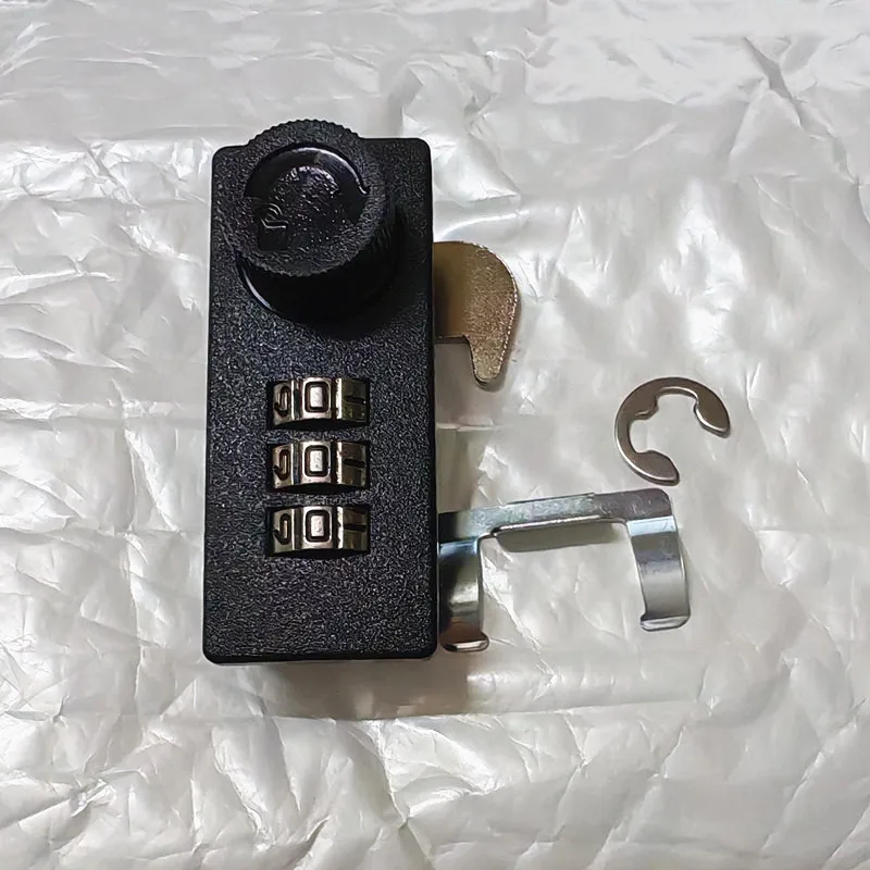 Plastic Password Drawer Lock Three-digit Password Mechanical Lock Office Filing Cabinet Door Locks Furniture Hardware Accessory