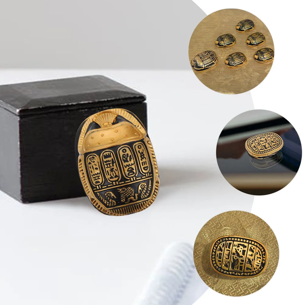 

Ancient Egypt Style Scarab Beetle Statue Resin Craft Home Decor Tabletop Ornament Desktop Display Decoration for Living Room