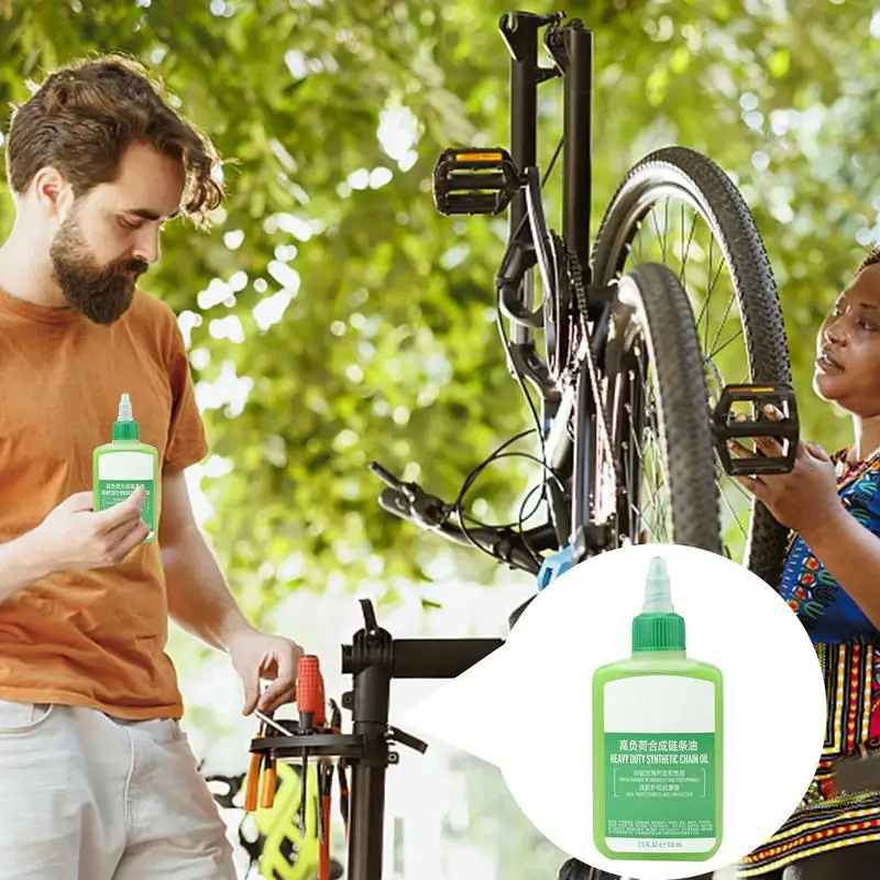 Lubricante especial para bicicleta de montaña, herramienta de mantenimiento de aceite para cadena de horquilla y volante, de larga duración, 100ml