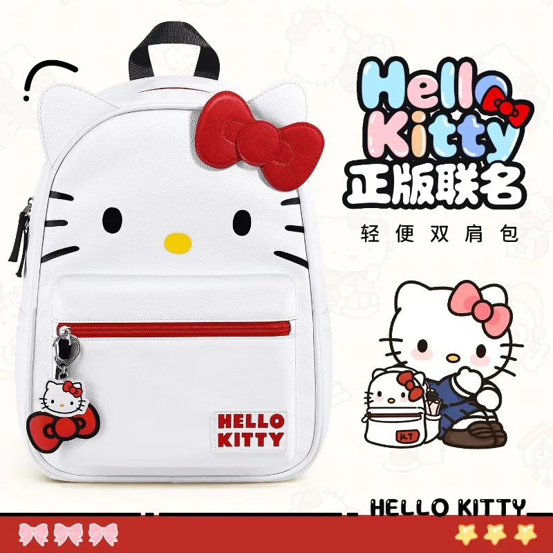 

Sanrio Hello Kitty 2025 Trendy Backpack for Women Kawaii Anime Accessories Waterproof, casual, large capacity