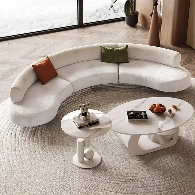 

Elegant Luxury Sofa Modern Sectional Nordic Floor Sofa Corner Living Room Oturma Apartment Woonkamer Banken Patio Furniture