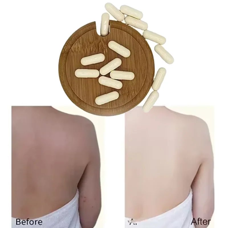 

Glutathione capsules supplement vitamins balance nutrition and improve sleep quality