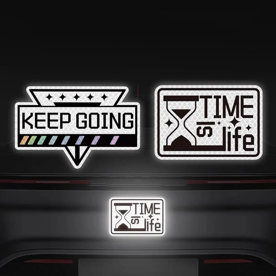 

Reflective Safety Tape for Car Scratch Cover Motorcycle Helmet Waterproof Night Warning Vinyl Sticker Decal Self-Adhesive Strips