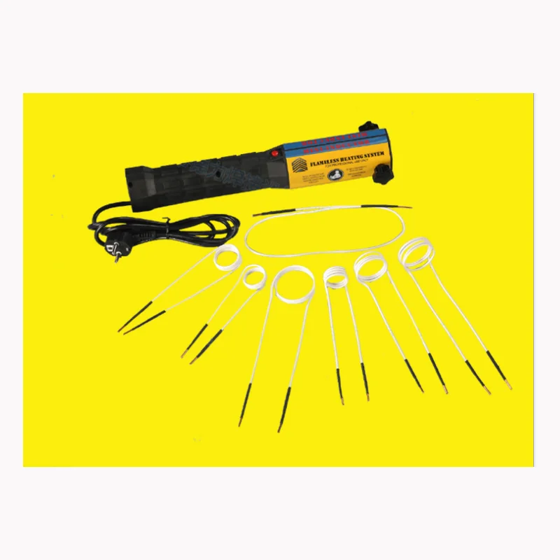 Automotive  Flameless Magnetic Mini Induction Heater with 8 Piece Coil Kit for Bolt Remover New