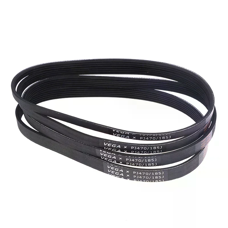 /Cna/Quality Rubber VEGA V-Belt PJ470 185J 3/4/5/6 Ribs For DIY Model Motor Belt Parts High