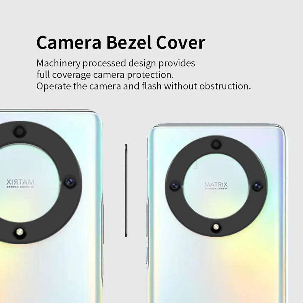 Aluminum Alloy Camera Protector Case For Honor Magic5 Lite 5G Honar Magic 5 Light 5Lite Magic5Lite Back Lens Ring Bumper Cover