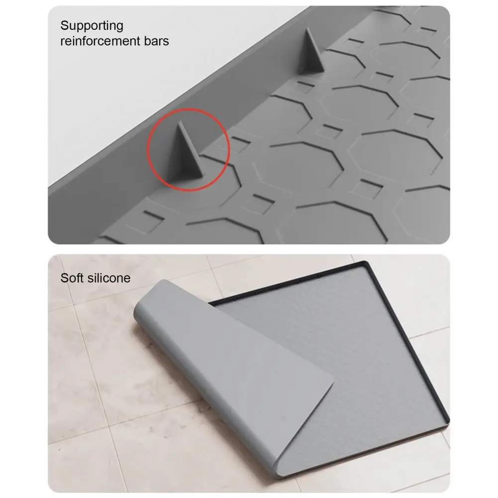 Tear-resistant Sink Mat Waterproof Sink Liner Moisture-proof Silicone Sink Mat Tear-resistant Waterproof under Protector Leakage
