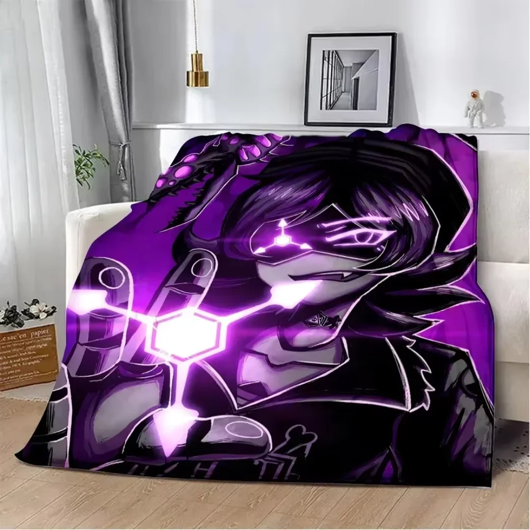 M-Murder D-Drones Flannel Blanket Uzi Doorman Office Nap Sofa Bed Decor Birthday Gift Throw Blanket Custom Gift Warm for Winter