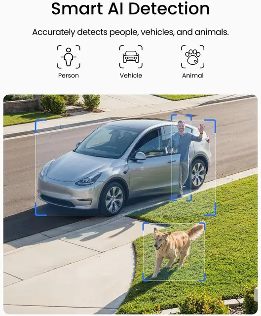 Reolink 3K Wireless Outdoor Security Camera 2.4/5GHz WiFi 6 Smart Alerts AI Detection Argus Solar Camera Work with Home Hub Mini 4 Reolink 3K Wireless Outdoor Security Camera 2.4/5GHz WiFi 6 Smart Alerts AI Detection Argus Solar Camera Work with Home Hub Mini 4