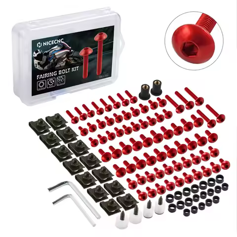 155PCS Motorcycle Fairing Bolts Screws Nut Kit For Honda CBR600RR CBR1000RR CBR 600 F2 F3 F4 CBR 600 RR 1000 RR 900 929RR