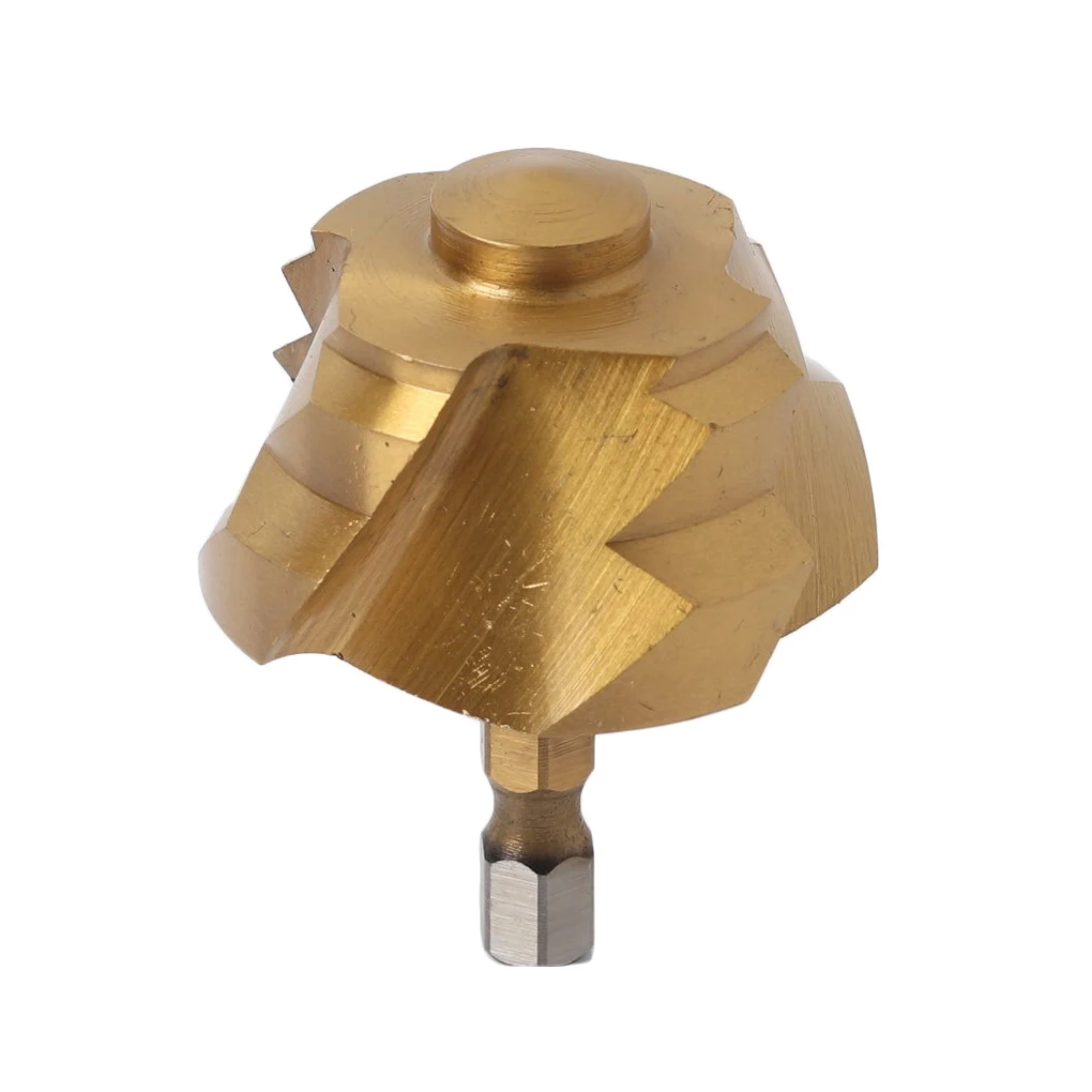 Essential HSS 6 35mm Hexagonal Handle Drill Bit Designed Specifically for Expanding Water Pipes in Plumbing Work