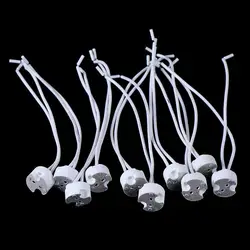 1pc/5pcs/10pcs 220V 2A MR16 GU5.3 Base Socket Wire Connector Led Lamp Ceramic Holder