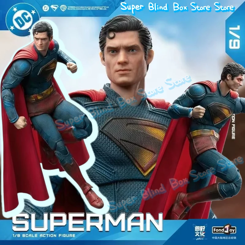 

Genuine New Superman Battle Damaged Action Anime Figure Dc Justice League Detective Comics Hot Superman Collectible Model Gift