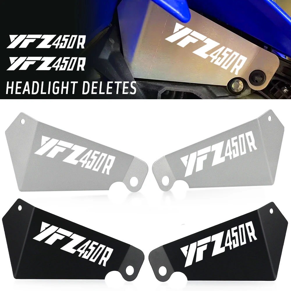 

Front Lamp Headlight Deletes Cover Guard Protector FOR Yamaha YFZ 450R YFZ450R SE YFZ450X YFZ 450X 2009-2021 2022 2023 2024 2025