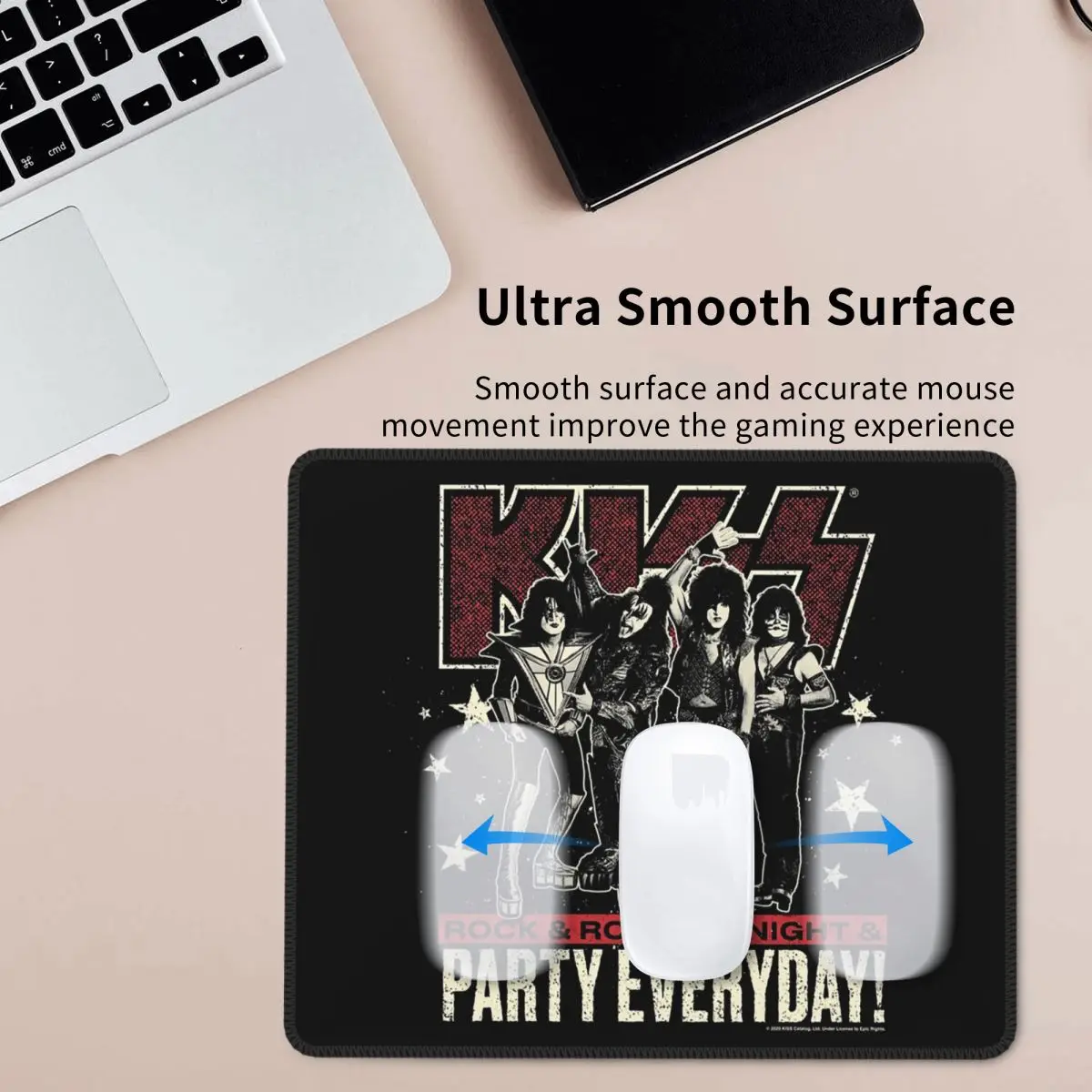 

Поцелуй - Рок-н-ролл Все ночи и вечеринки на каждый день! Коврик для мыши Компьютерная клавиатура Коврик для мыши Геймер ПК Коврик для ноутбука Стол Коврики