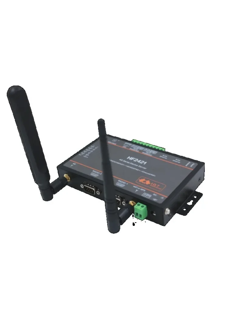 Servidor de dispositivo serie HF2421 4G GNSS RS232 RS485 RS422 a Ethernet 3G GPRS convertidor de red GPS módulo Wifi Industrial