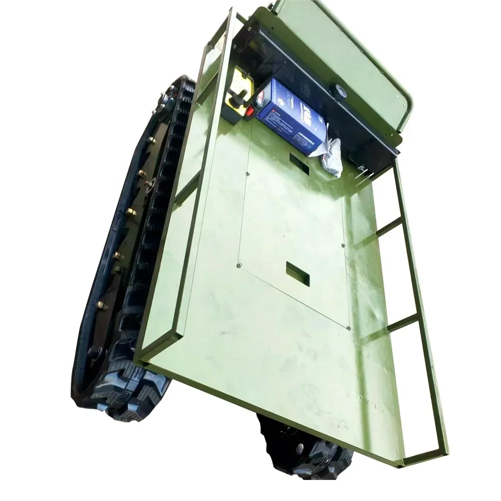 Remote control articulated trucks, micro remote control trucks for agricultural orchard transportation