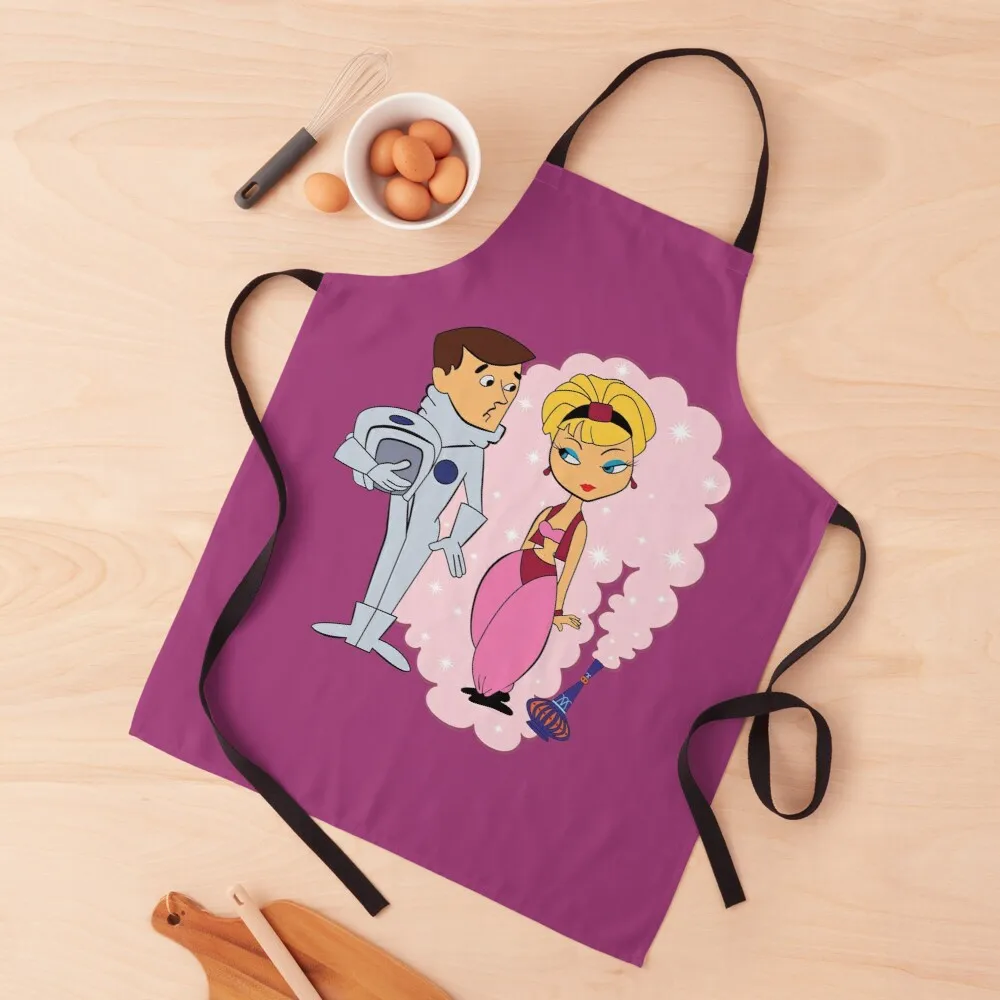 

I Dream of Jeannie 7 Apron kitchen novelty items for home useful things for kitchen