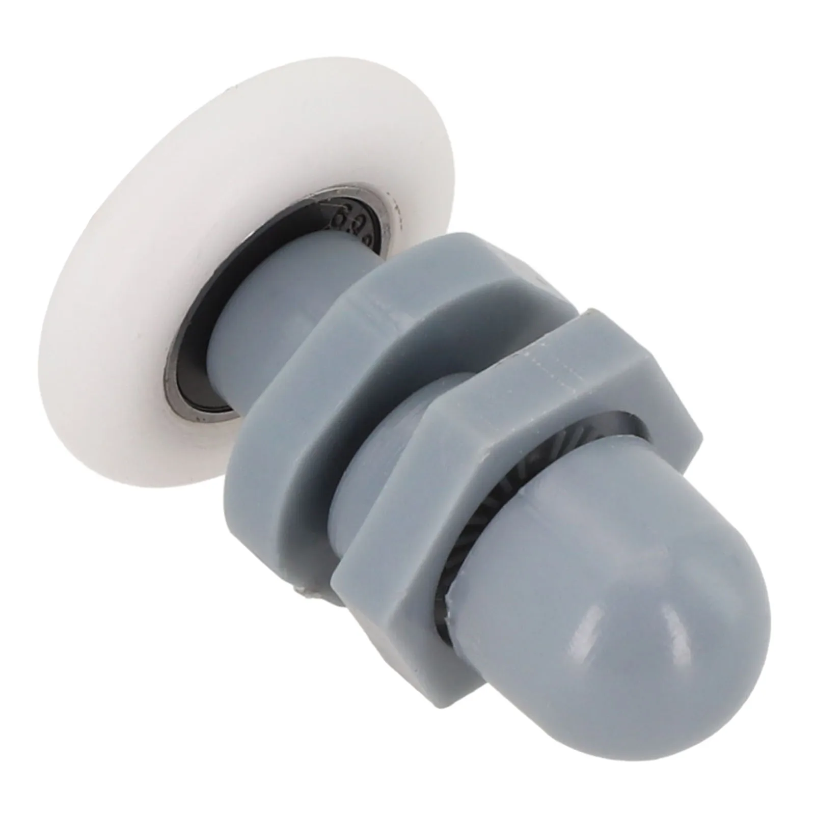 4pcs/lot 25mm/27mm Single Straight Plastic Shower Door Pulley Rollers Runners Wheels Bearing For Sliding Shower Cabin Room